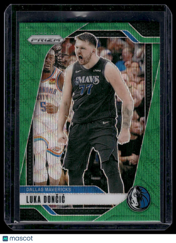2024 Panini Prizm Luka Dončić #89 Green Wave