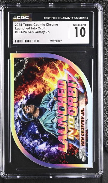 2024 Topps Cosmic Chrome #LIO-24 Ken Griffey Jr. Launched Into Orbit CGC 10