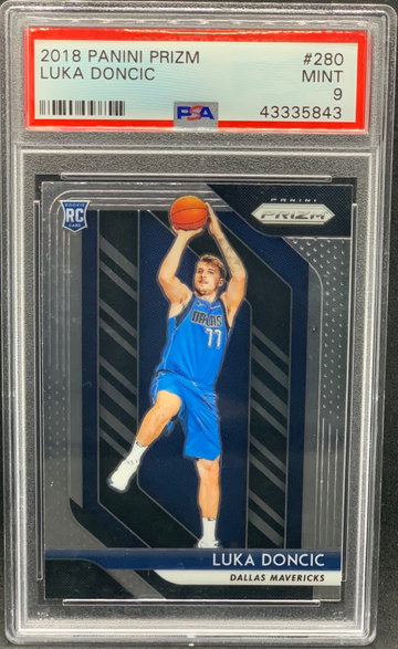 Luka Doncic 2018 Panini Prizm PSA 9