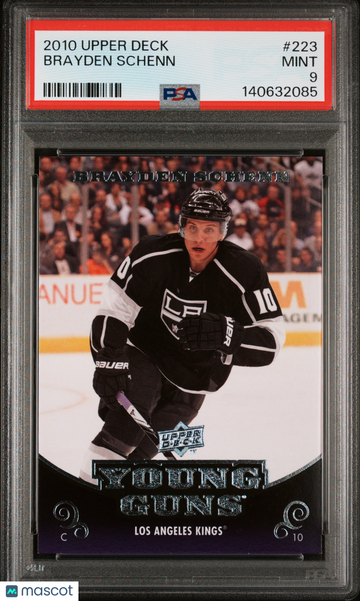 2010-11 Upper Deck Brayden Schenn #223 Young Guns Rookie PSA 9