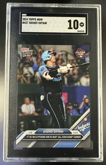 2024 Topps Now #437 Shohei Ohtani SGC 10