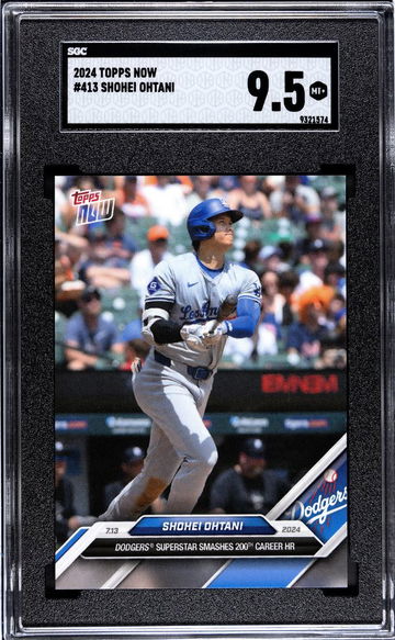 2024 TOPPS SHOHEI OHTANI NOW #413 200HR SGC 9.5