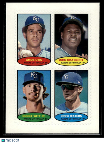 2023 Topps Heritage Rich Gossage / Michael Kopech / Dylan Cease / Touki Toussaint #74S-1 / 74S-2 / 74S-3 / 74S-4 1974 To