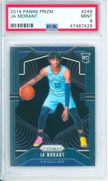 JA MORANT 2019 PRIZM PSA 9 #7429