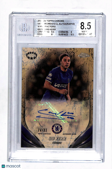 2023 Topps Chrome Sam Kerr #ASK BGS 8.5 Auto 9