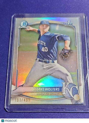 2025 Bowman - Chrome Prospects Refractor Blake Wolters #BCP-76