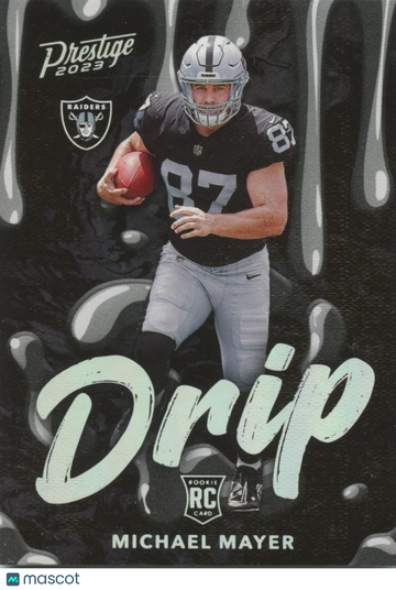 Michael Mayer 2023 Panini Prestige Rookie Las Vegas Raiders