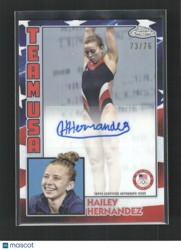 2024 Topps Chrome U.S. Olympics