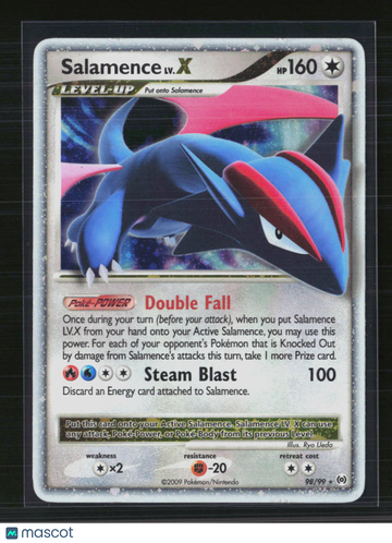 2009 Platinum – Arceus Salamence LV.X Holo Rare #98/99