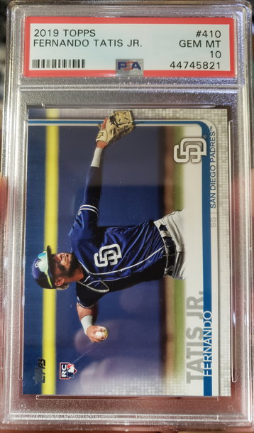2019 Topps Fernando Tatis Jr RC PSA 10