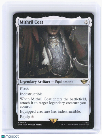 Universes Beyond: The Lord of the Rings: Tales of Middle-earth Mithril Coat Non-Foil Rare #245