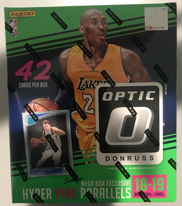 2018-19 Donruss Optic Basketball Mega Box 42 Count