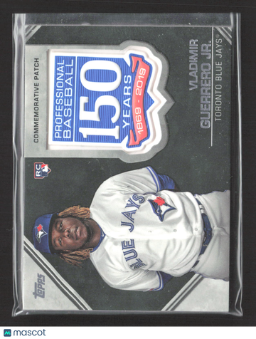 2019 Topps Baseball Update Series Vladimir Guerrero Jr. #AMP-VG RC Commemorative Patch