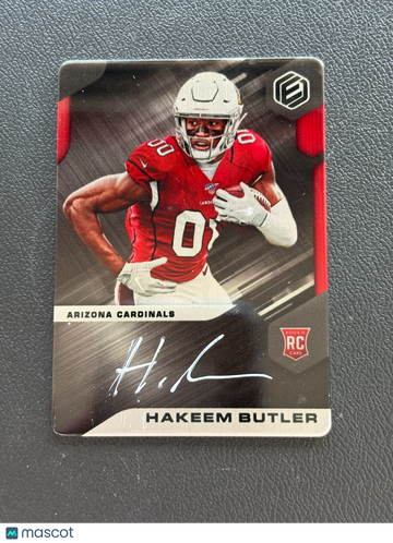 2019 Panini Elements Hakeem Butler Rookie Panini Authentic