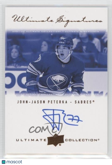2021-22 Upper Deck Ultimate Collection John-Jason Peterka #USR-JP [None] Rookie