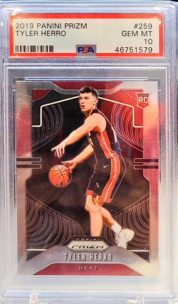 Tyler Herro Prizm PSA 10 