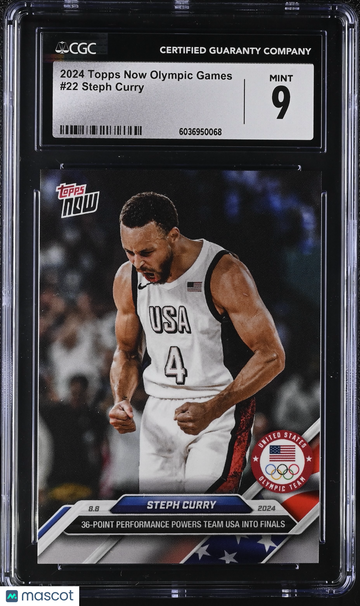 2024 Topps Now Olympic Games #22 CGC 9