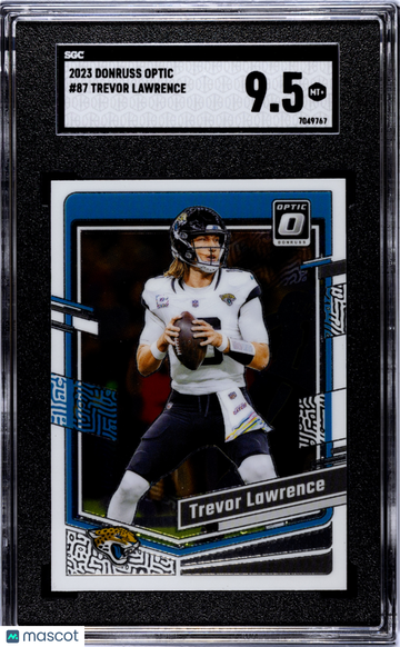 2023 Donruss Optic Trevor Lawrence #87 SGC 9.5