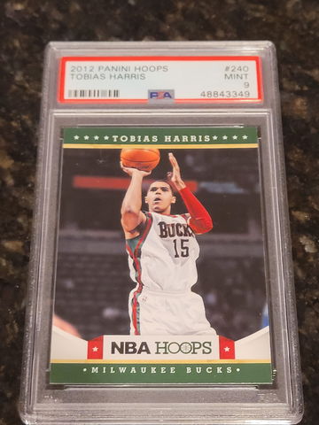 2012 Hoops Tobias Harris RC PSA 9