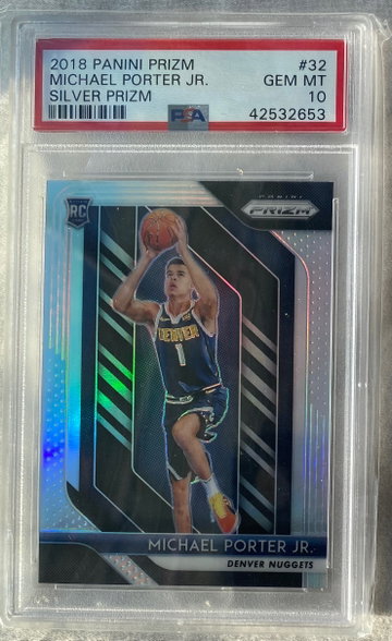 Michael Porter Jr. Silver Prizm