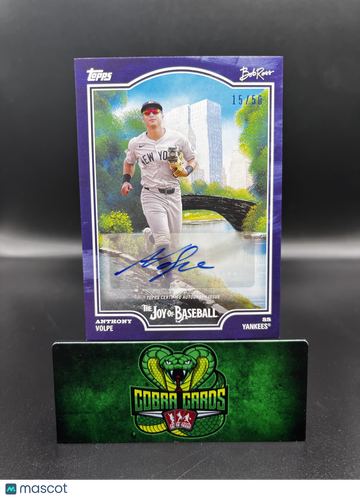 2025 Topps The Joy of Baseball Anthony Volpe #8F /50