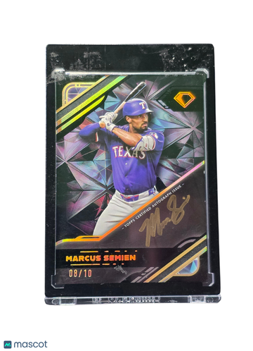 2025 Topps Diamond Icons Marcus Semien #BPA-MS Black Polychromatink /10