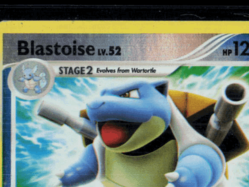 2007 Secret Wonders Blastoise Holo Rare #2/132