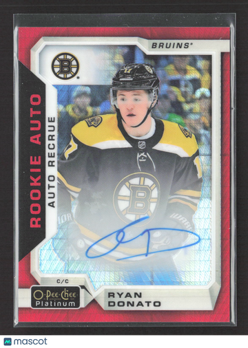 2019 O-Pee-Chee Platinum Ryan Donato #R-RD Red Prism /50