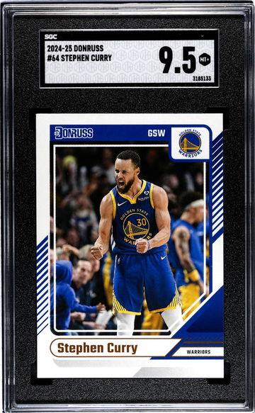 2024-25 Donruss #64 Stephen Curry SGC 9.5