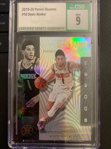 2019 Panini Illusions Devin Booker CSG 9 MINT