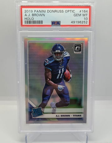 2019 Donruss Optic Holo AJ Brown PSA 10