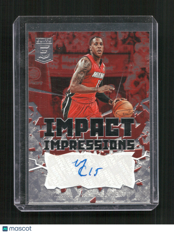 2021-22 Donruss Elite Mario Chalmers #II-MAR