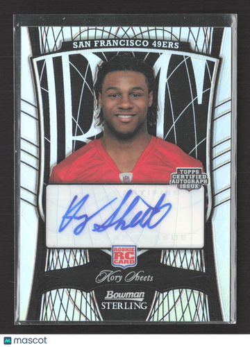 2009 Bowman Sterling Kory Sheets #111 Refractor 01/25 RC Auto