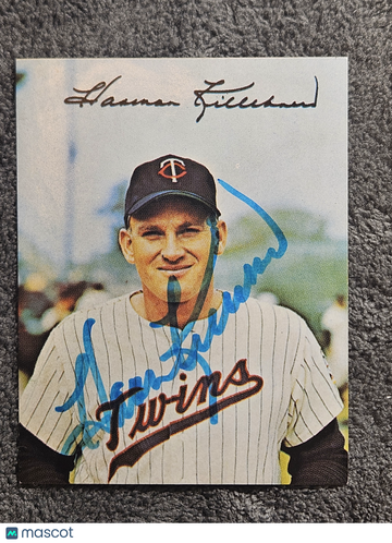 1967 Dexter Press Harmon Killebrew HOF Signed Autograph Auto JSA
