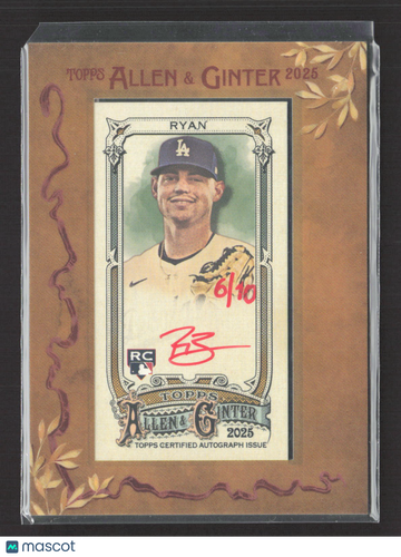 2025 Topps Allen & Ginter River Ryan #MA-RR /10 RC