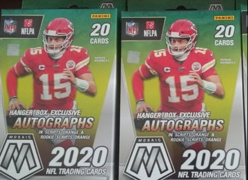2020 Mosaic 2x Hanger Box lot Wawlmart