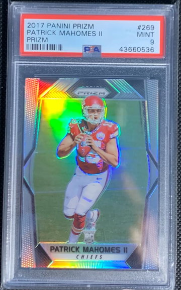 2017 Prizm Patrick Mahomes 