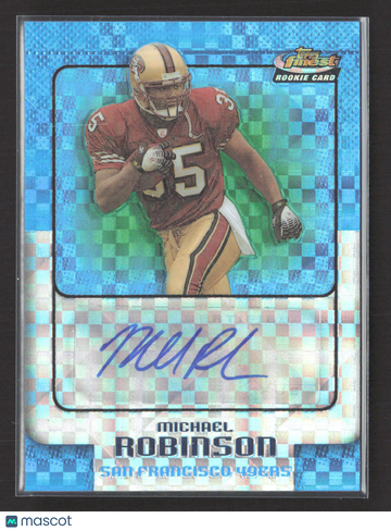 2006 Topps Finest Michael Robinson #178 X-Fractor Auto