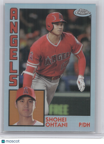 2019 Topps Chrome (1984 Topps Baseball) Shohei Ohtani #84TC-25 Refractor