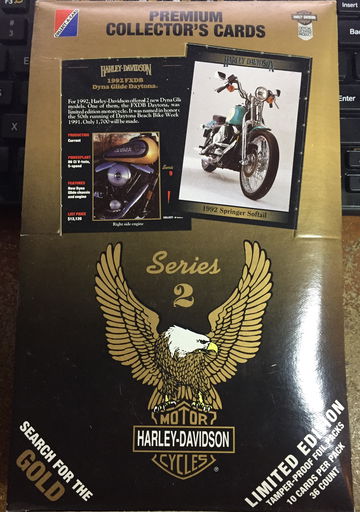 Harley Davidson 1992 Series 2. I have a case. You will get a perfect unopened box 
