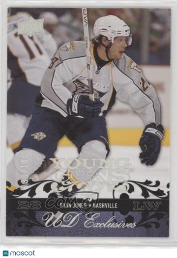 2008-09 Upper Deck - [Base] - UD Exclusives Ryan Jones #226 UD Exclusives 038/100 Rookie