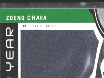 2020 Upper Deck SP Game Used Banner Year Zdeno Chara #BWC-10 Winter Classic Banner Relic