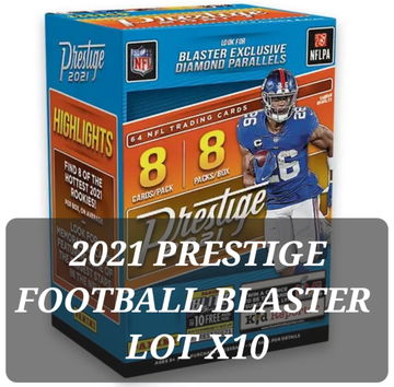 2021 Prestige Football Blaster Box Lot x10 Sealed