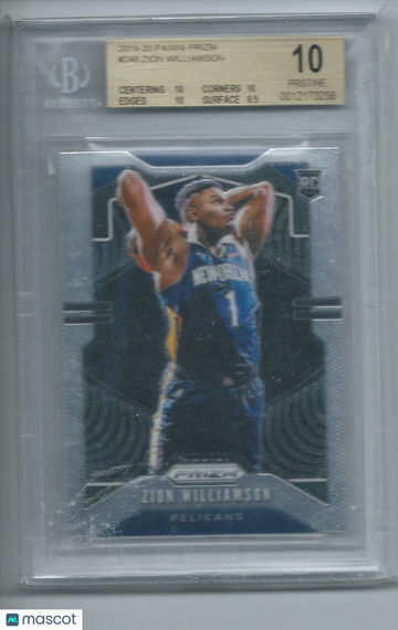 2019 Panini Prizm Zion Williamson RC #248 BGS 10