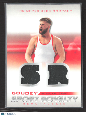 2024 Upper Deck Goodwin Champions Goudey Sport Royalty Bo Nickal #SRM2-BN Memorabilia