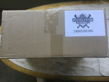 2022 Leaf Stitches & Slabs 3 Box Baseball Case