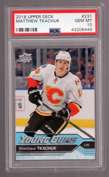 Matthew Tkachuk 2016-17 Upper Deck Young Guns RC