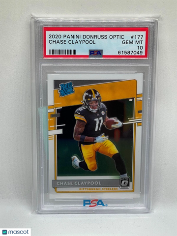 2020 Panini Donruss Optic Chase Claypool #177 PSA 10