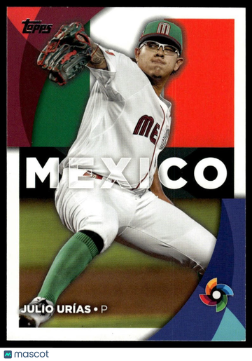 2023 Topps Julio Urias #WBC-22 2023 World Baseball Classic Stars