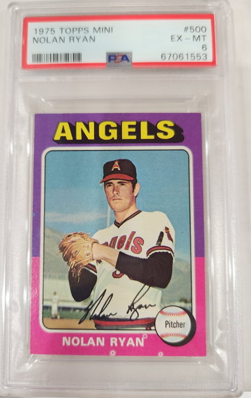 1975 Topps Mini Nolan Ryan #500